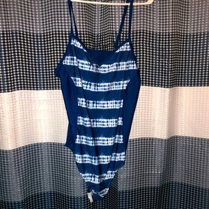 Tie dyed style swimsuit never worn. 2x